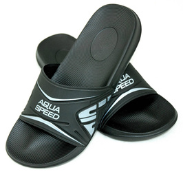 Klapki basenowe męskie Aqua Speed Dakota 07 - czarne