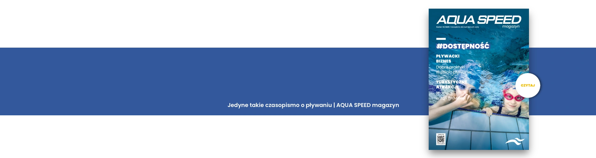 Czasopismo dla szkół pływania AQUA SPEED magazyn