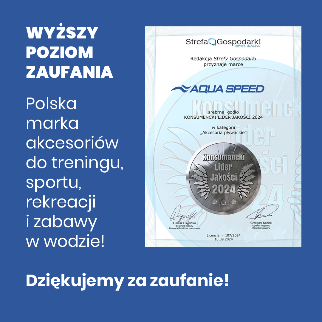 Konsumencki Lider Jakości dla AQUA SPEED