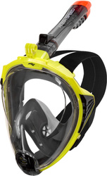 Full-face mask for snorkelling Aqua Speed Drift 38 - yellow