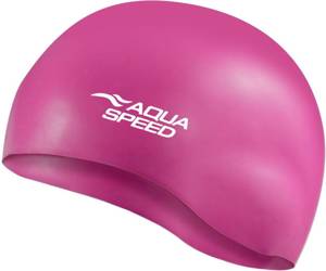 High-stretch silicone swim cap Aqua Speed Mono 29 - pink