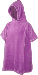 Kid's microfiber poncho Aqua Speed 70 x 120 cm 09 - purple