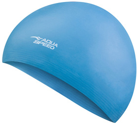 Latex swim cap Aqua Speed Soft Latex 01 - blue