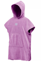 Microfiber poncho for adults Aqua Speed 09 - purple