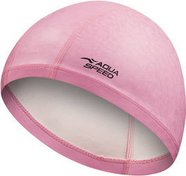 Polyurethane-coated swimming cap Aqua Speed Flux 03 - pink 