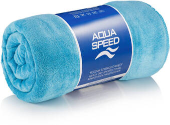Quick drying microfiber towel DRY SOFT 70x140 - 02 light blue
