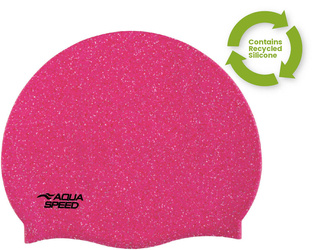 Recycled silicone swim cap Aqua Speed Reco 03 - pink 