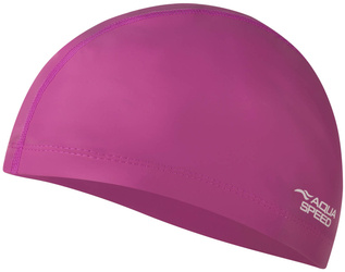 Silicone-coated swimming cap Bono 03 - pink