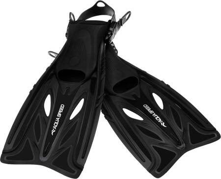 Adjustable snorkeling fins Aqua Speed Eon 07 - black 