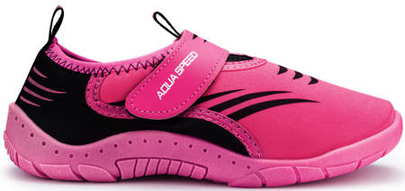 Aqua Shoes with Velcro Aqua Speed 27F - pink 