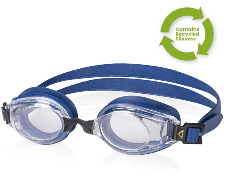 Corrective swimming goggles from recycled materials Aqua Speed Lumina Reco 10 - navy 