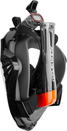 Full-face mask for snorkelling Aqua Speed Drift 23 - black 