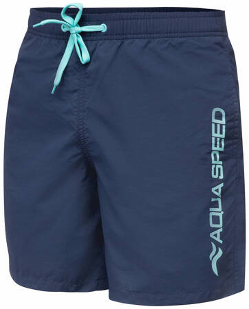 Men's swim shorts with mesh Aqua Speed Owen 10 - blue 