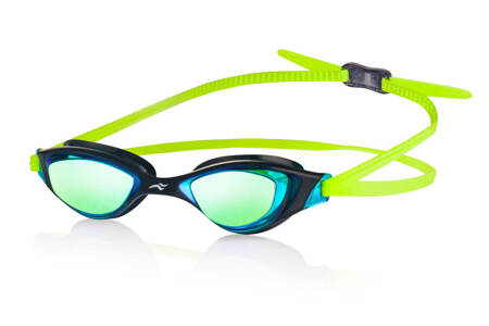 Mirror swimming goggles Aqua Speed Xeno Mirror 38 - green 