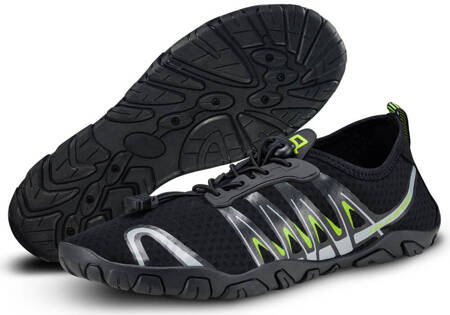 Multi-functional aqua shoes Aqua Speed Gekko 138 - black 