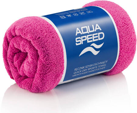 Quick drying microfiber towel Aqua Speed Dry Coral 50x100 cm - 27 pink