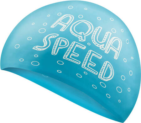 Swim cap for children Aqua Speed Kiddie Octopus 02 - turquoise 