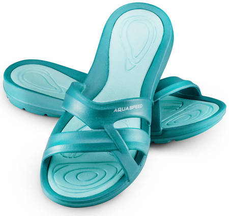 Women's pool shoes Aqua Speed Panama 42 - turquoise