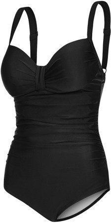 Women's underwire swimming swimsuit Aqua Speed Olivia 01 - black