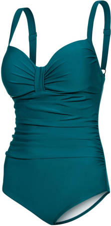 Women's underwire swimming swimsuit Aqua Speed Olivia 08 - green