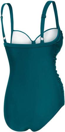 Women's underwire swimming swimsuit Aqua Speed Olivia 08 - green