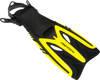 Adjustable snorkeling fins Aqua Speed Eon 18 - yellow