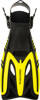 Adjustable snorkeling fins Aqua Speed Eon 18 - yellow