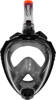 Full-face mask for snorkelling Aqua Speed Drift 23 - black 