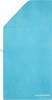 Quick drying microfiber towel Aqua Speed Dry Coral 70x140 cm - light blue