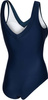 One-piece swimming costume with cups AQUA SPEED Sophie 49 - navy