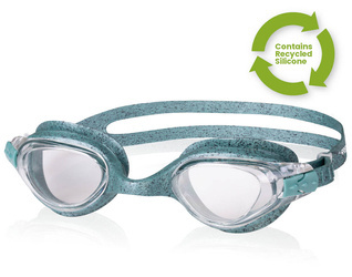 Okulary pływackie z materiałów z recyklingu Aqua Speed Vega Reco 04 - zielone 