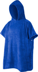 Kid's microfiber poncho Aqua Speed 80 x 140 cm 01 - blue 