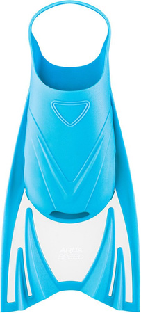 Dziecięce płetwy do pływania Aqua Speed Frog 02 - blue 