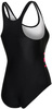 One-piece swimsuit with cup Stella 16 - black