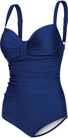 Women's underwire swimming swimsuit Aqua Speed Olivia 04 - navy