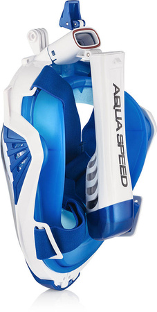 Full-face mask for snorkelling Aqua Speed Drift 51 - blue 