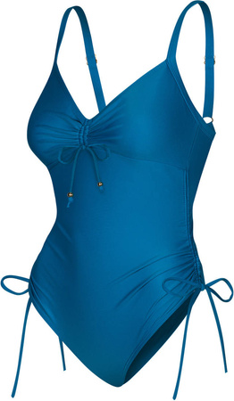 Adjustable one-piece swimsuit Aqua Speed Alexa 02 - light blue