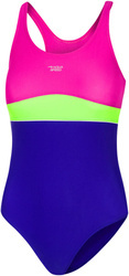 Girl's swimsuit Emily 93- purple and pink