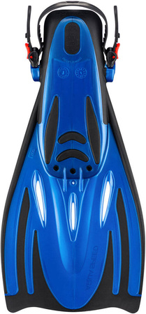 Adjustable snorkel fins Aqua Speed Wombat 11 - blue 