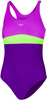 Girl's swimsuit Emily 48 - purple and green