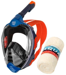 AQUA SPEED Veifa ZX 10 L/XL full face mask set + Dry Coral 50x100 cm towel