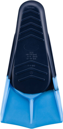 Short Training Swim Fins Aqua Speed 02 - blue 