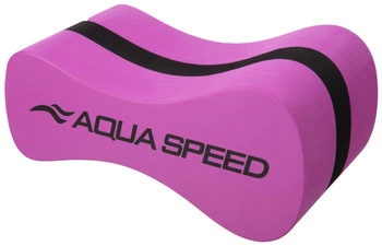 Deska do pływania pull buoy Ósemka Aqua Speed Wave 03 - różowa