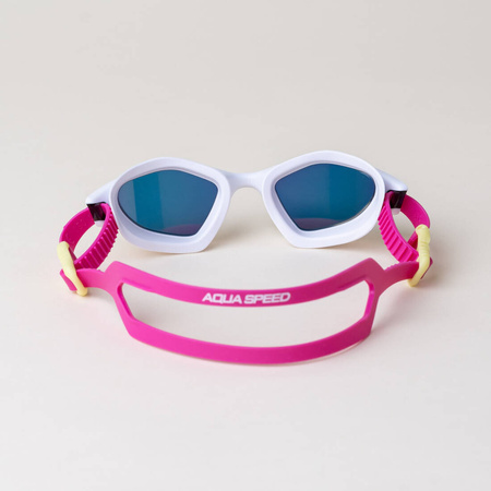 Modern goggles Aqua Speed Zenith Mirror 59 - pink 