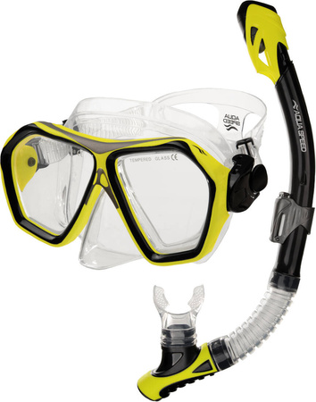 Snorkeling set Aqua Speed Blaze + Borneo 18 + mesh bag