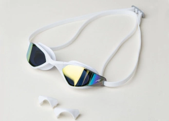 Goggles swimming Aqua Speed Riptide Mirror 05 - white