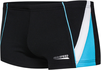 Boys' swimming shorts Aqua Speed Diego 01 - black 