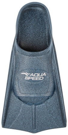 Short swim fins from recycled materials Aqua Speed Training Reco 01 - blue 