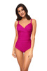 Vivian 03 modeling swimsuit with cups - kolor fuksia