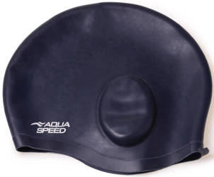 Czepek pływacki na uszy Aqua Speed Ear Cap Comfort 22 - granatowy 